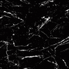 Super Black Long-life Glazed Porcelain Tile Marble Look Intricate Veining