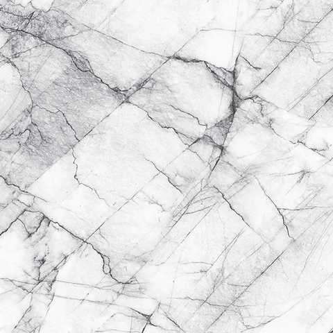 White Color Black Crack Marble Effect Glazed Porcelain Tile