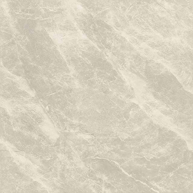 Light Mocha Marble Effect Glazed Porcelain Tile For Wall