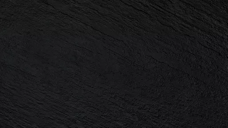 Textured Super Black Stone Slabs Glazed Porcelain Tile