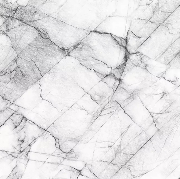 white color black crack marble effect tile